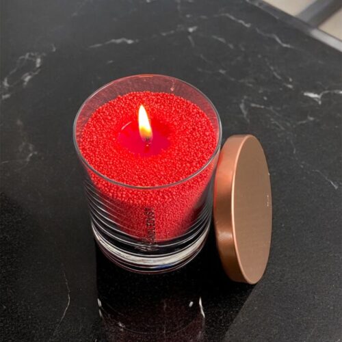 Elevate Your Ambience with The Candledust 160 Red Candle - Modern Elegance & Eco-Friendly Design by Candledust at www.brixbailey.com