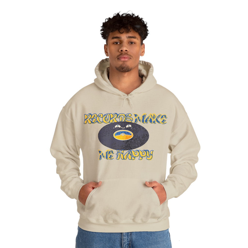 Records Make Me Happy Men's Hoodie