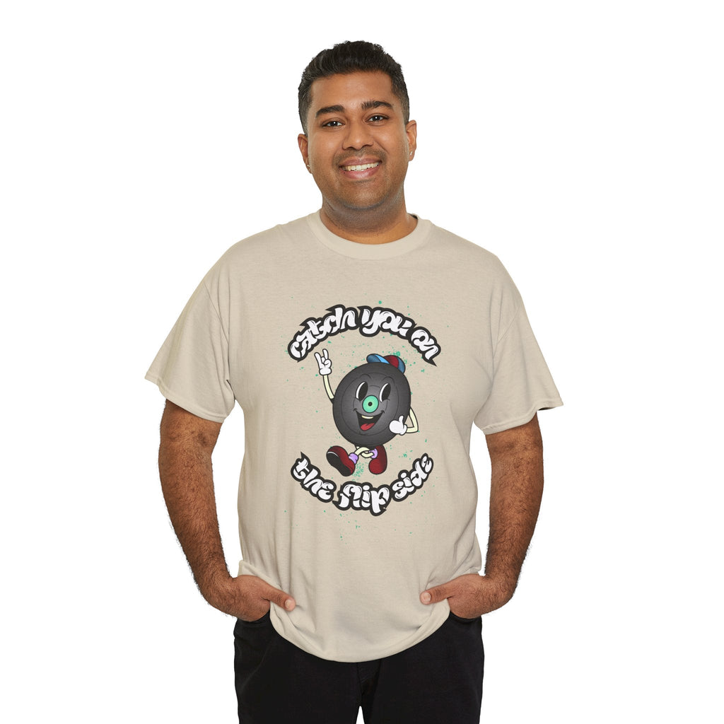 Catch You On The Flip Side Men's Vinyl T-Shirt