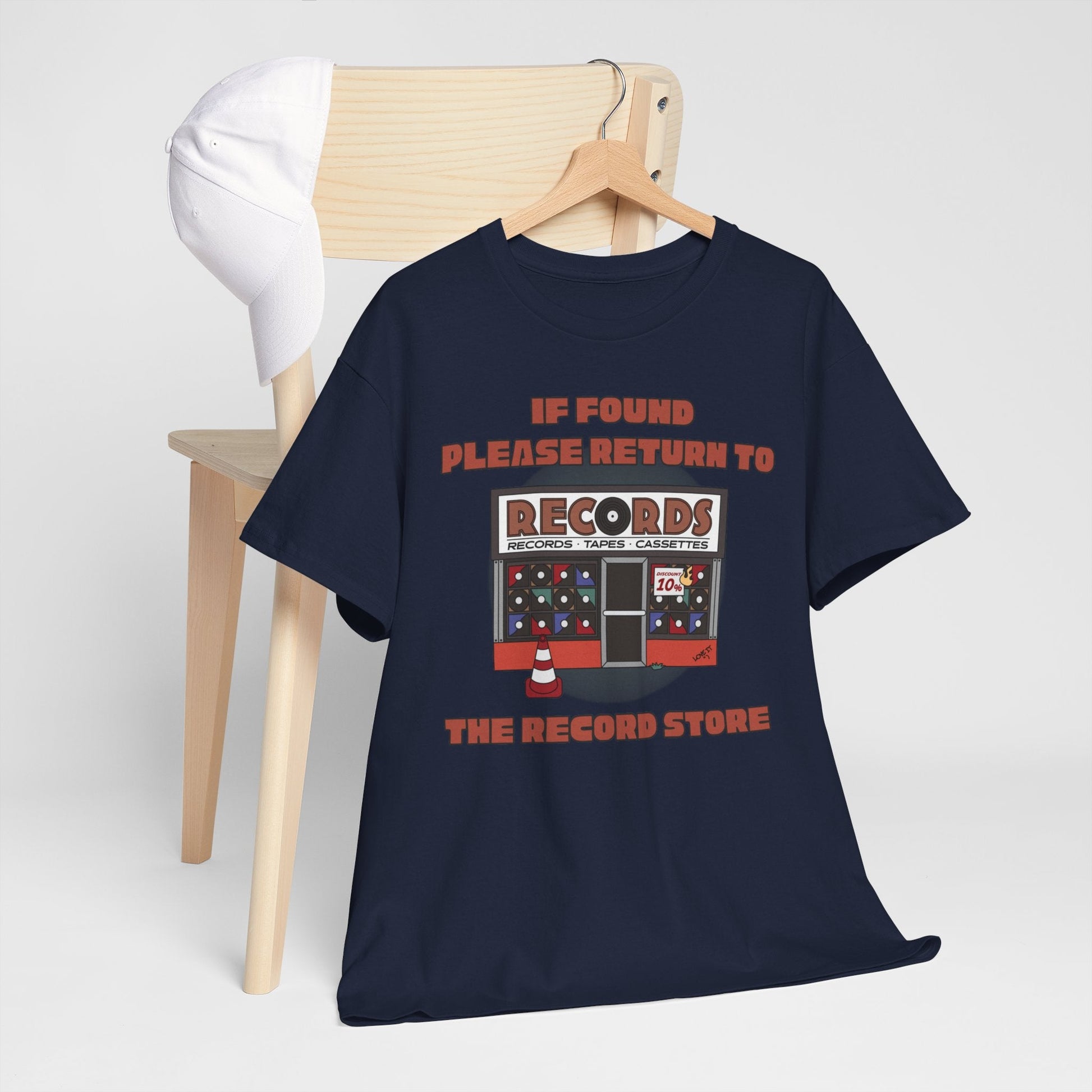 If Found, Please Return to the Record Store Men's T-Shirt