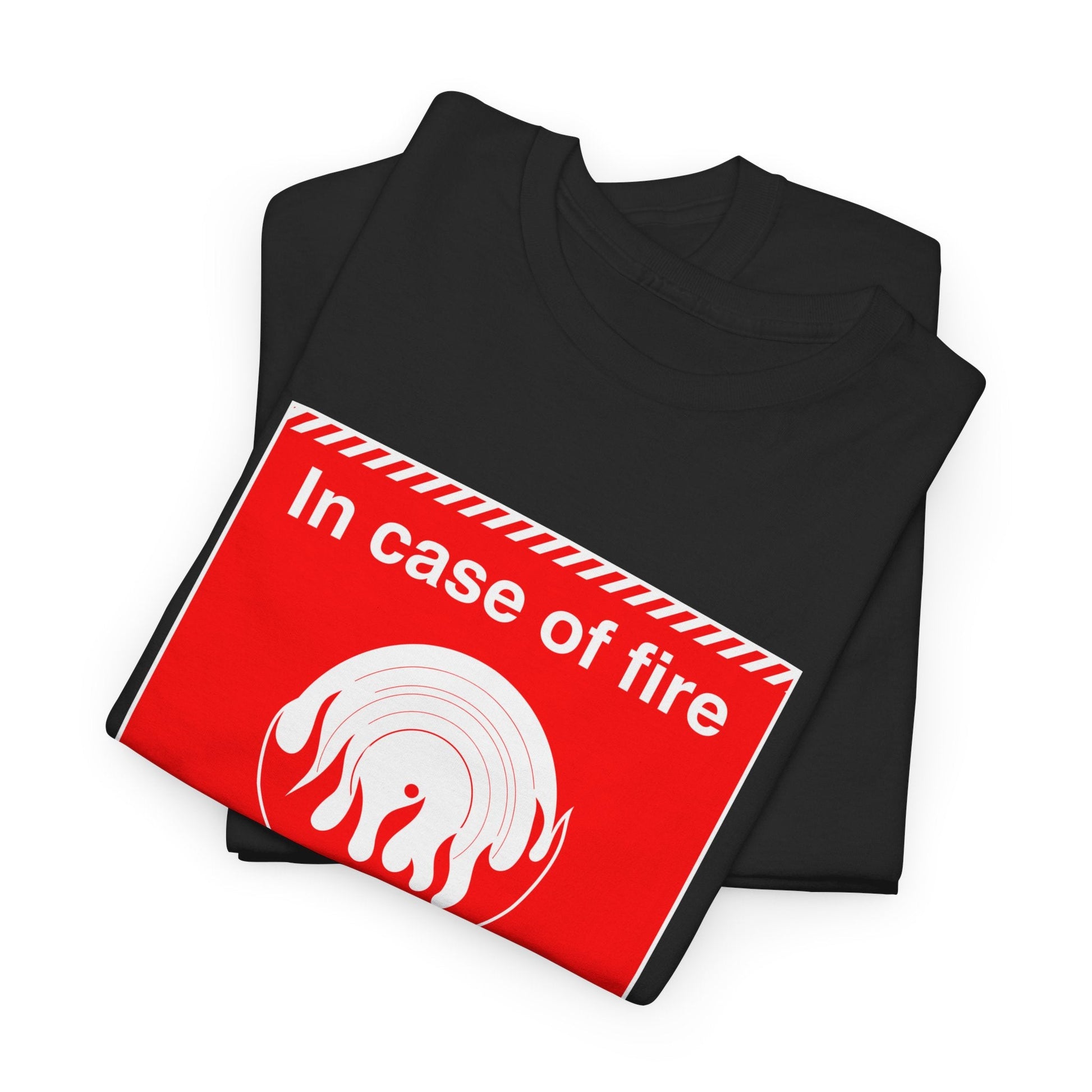 In Case of Fire Save My Vinyl T Shirt