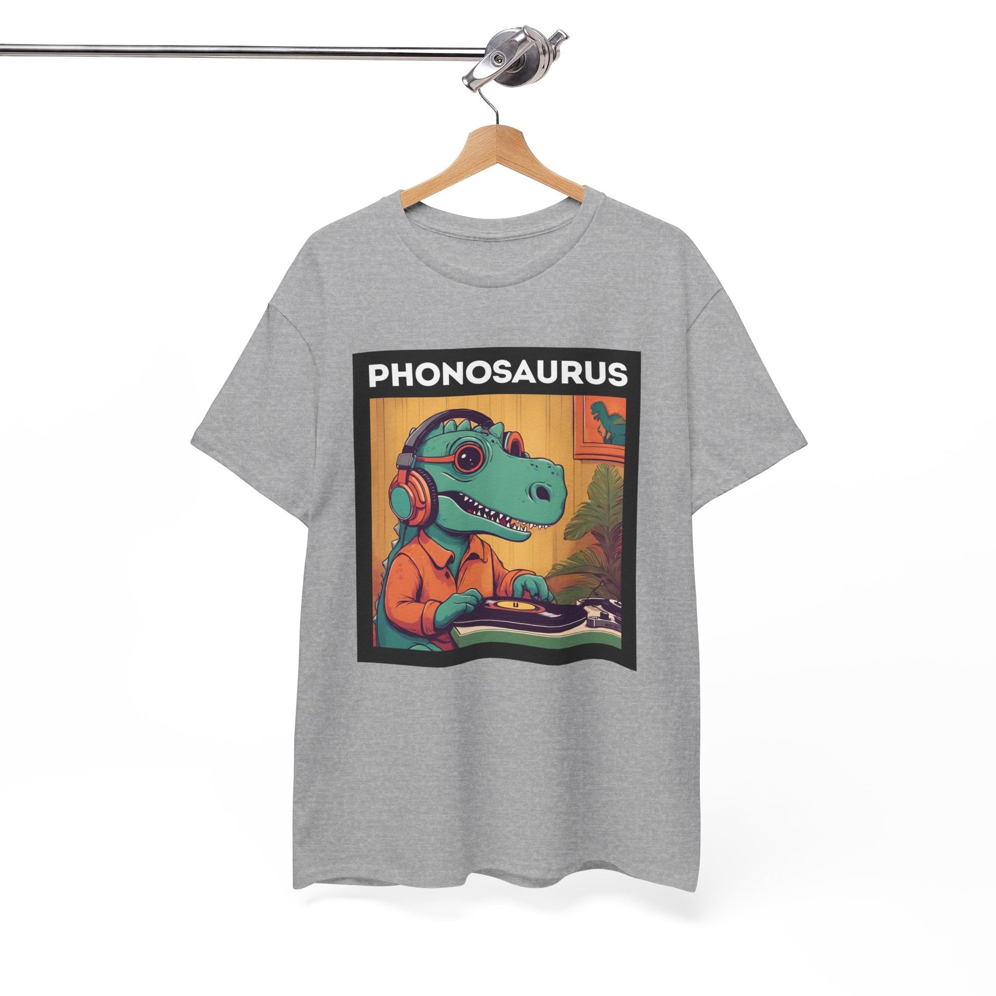 Phonosaurus Men's Vinyl T-Shirt