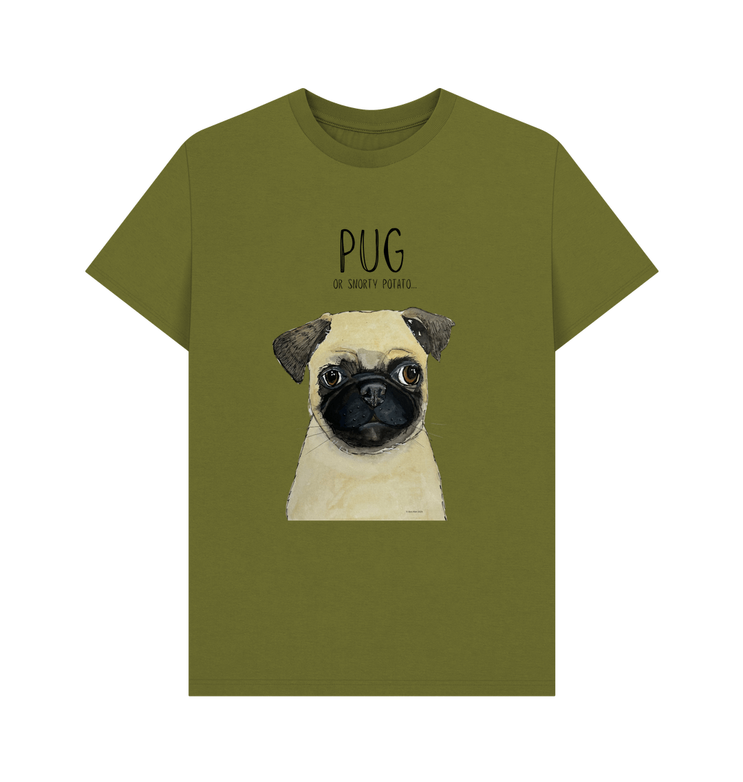 Snorty Potato Pug Men's T Shirt