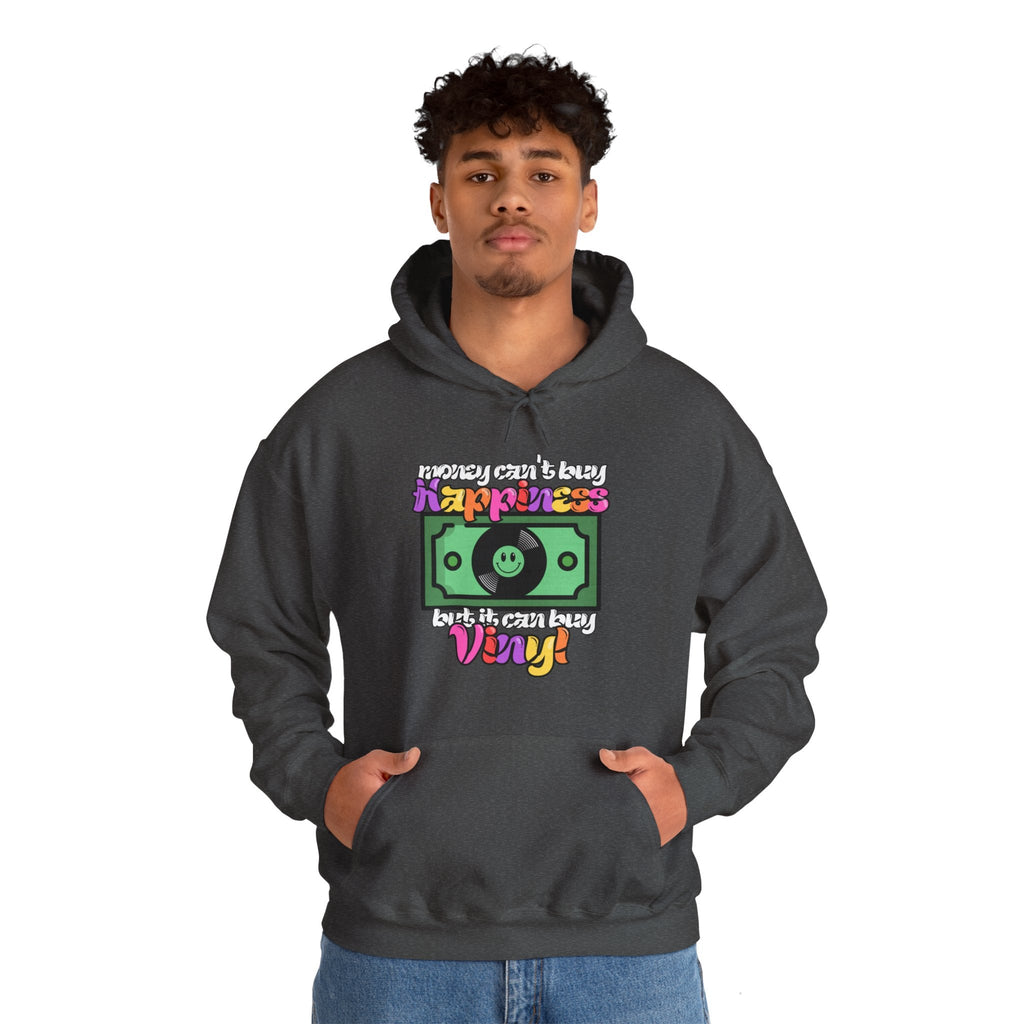 Money Can't Buy Happiness But It Can Buy Vinyl Men's Hoodie