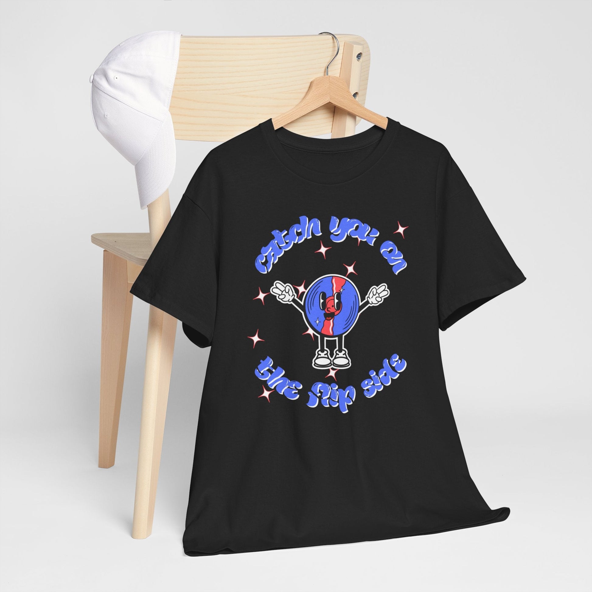 Catch You On The Flip Side Men's Vinyl T-Shirt