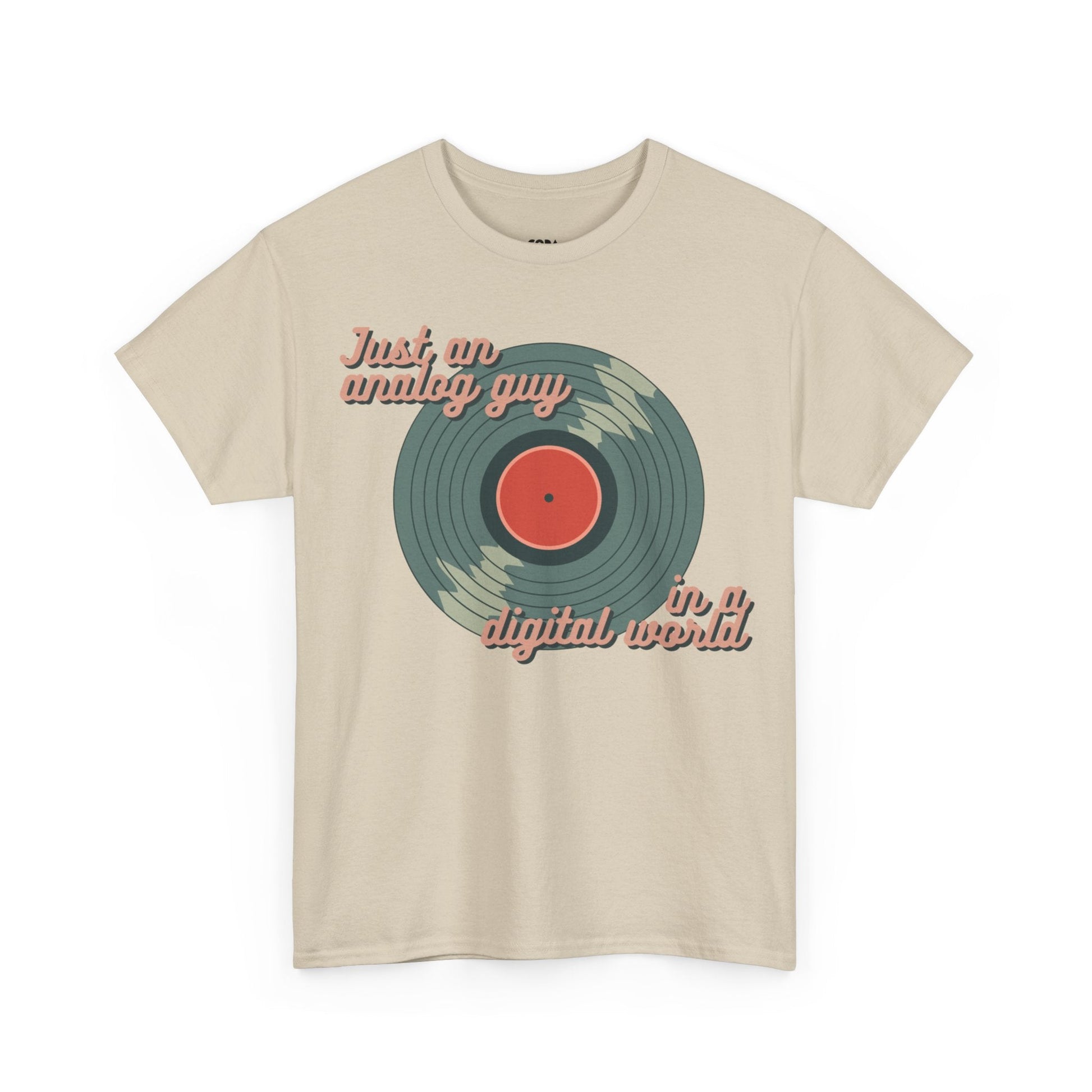 Just an Analog Guy in a Digital World Men's T-Shirt