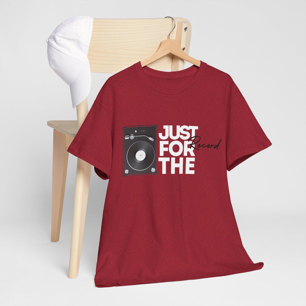 Just for the Record Men's Vinyl T-Shirt