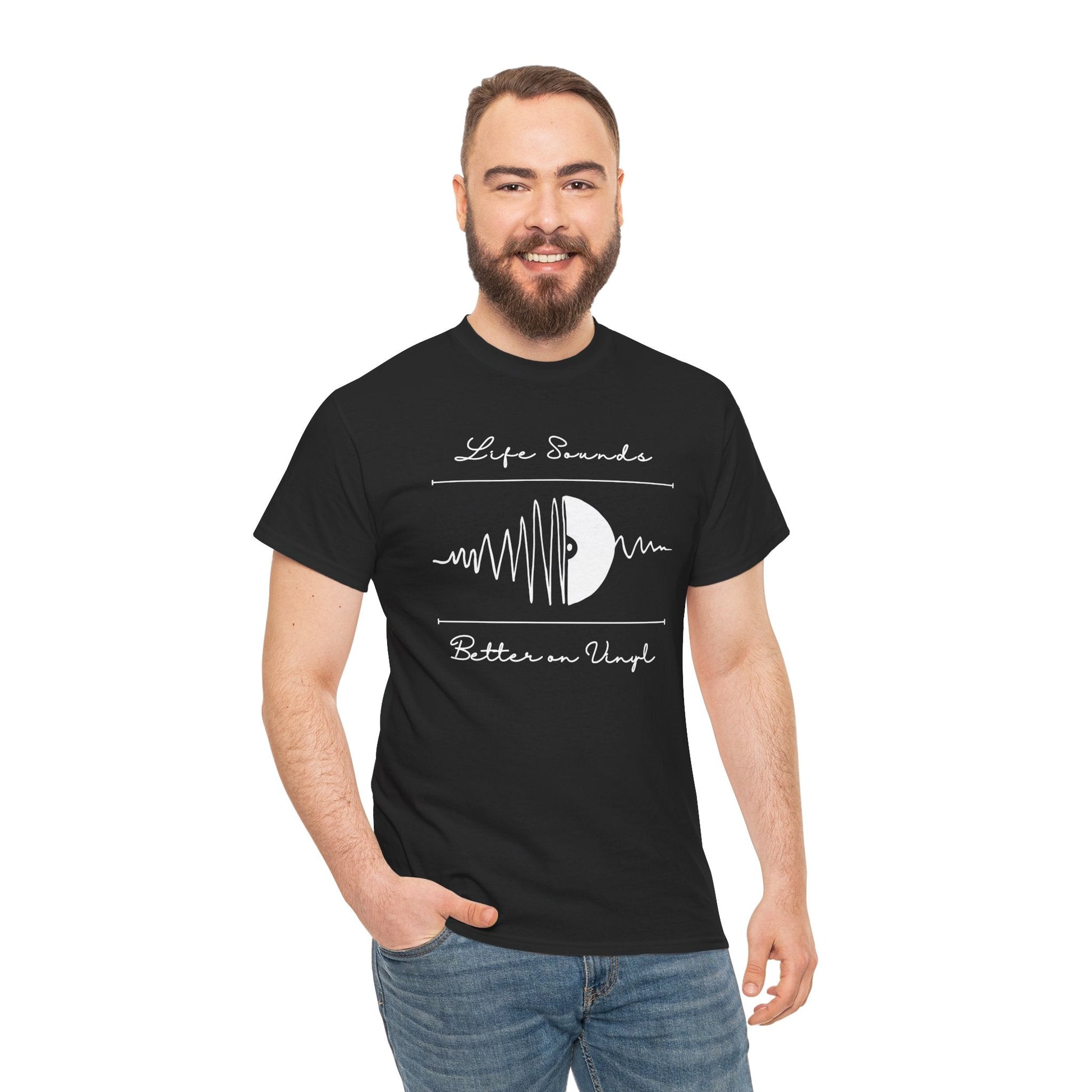 Life Sounds Better on Vinyl Men's T-Shirt