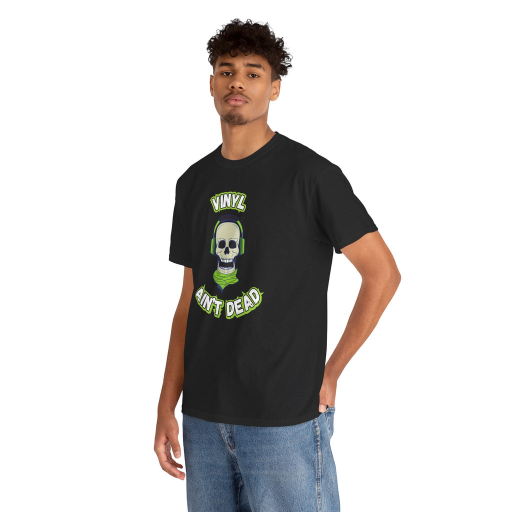 Vinyl Ain't Dead Headphones Men's T-Shirt