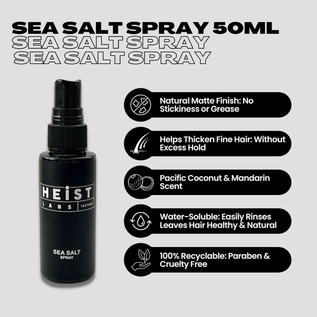 Sea Salt Spray Texture and Grip Styling Spray 50ml Travel Size