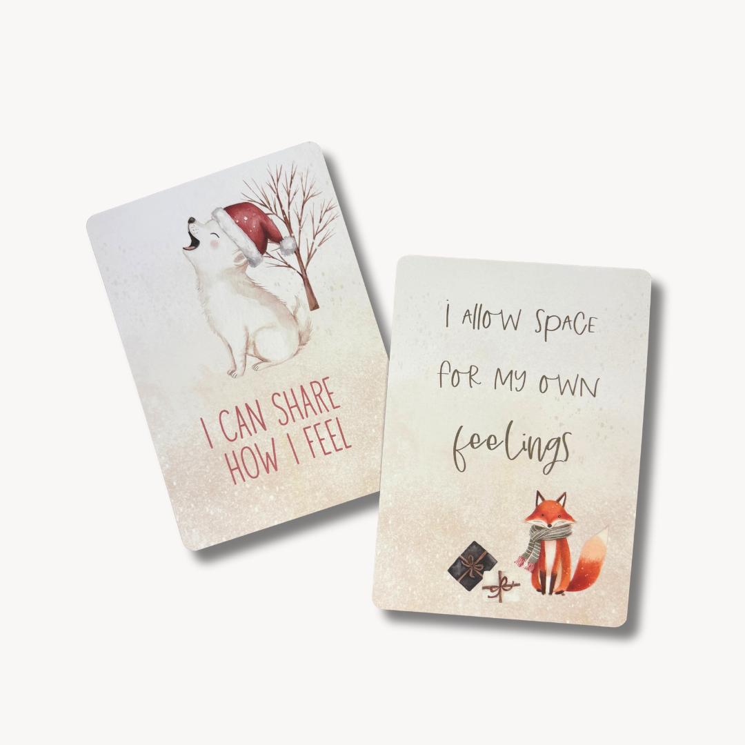 Festive Affirmation Duo Cards for Adults and Children