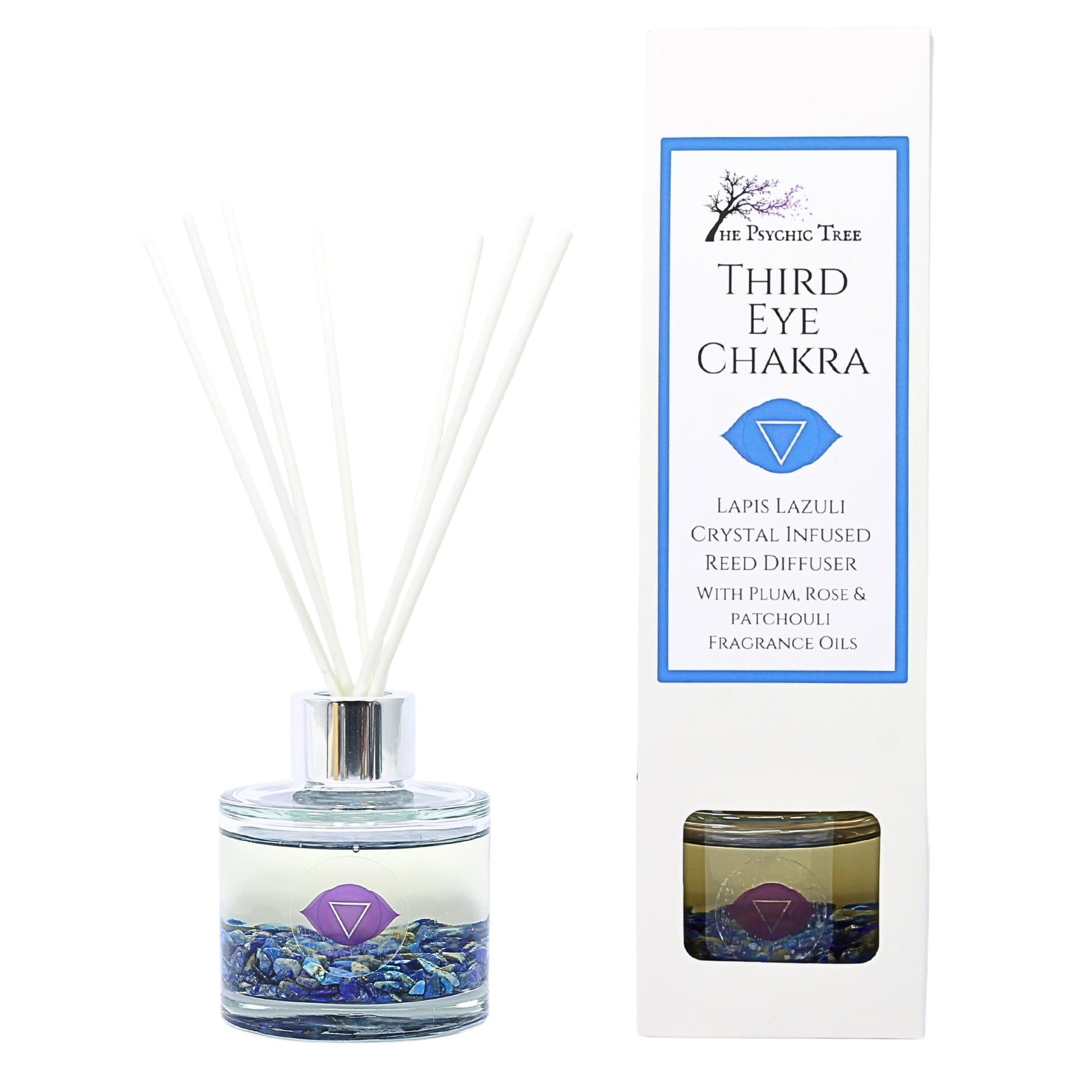 Third Eye Chakra Crystal Infused Reed Diffuser