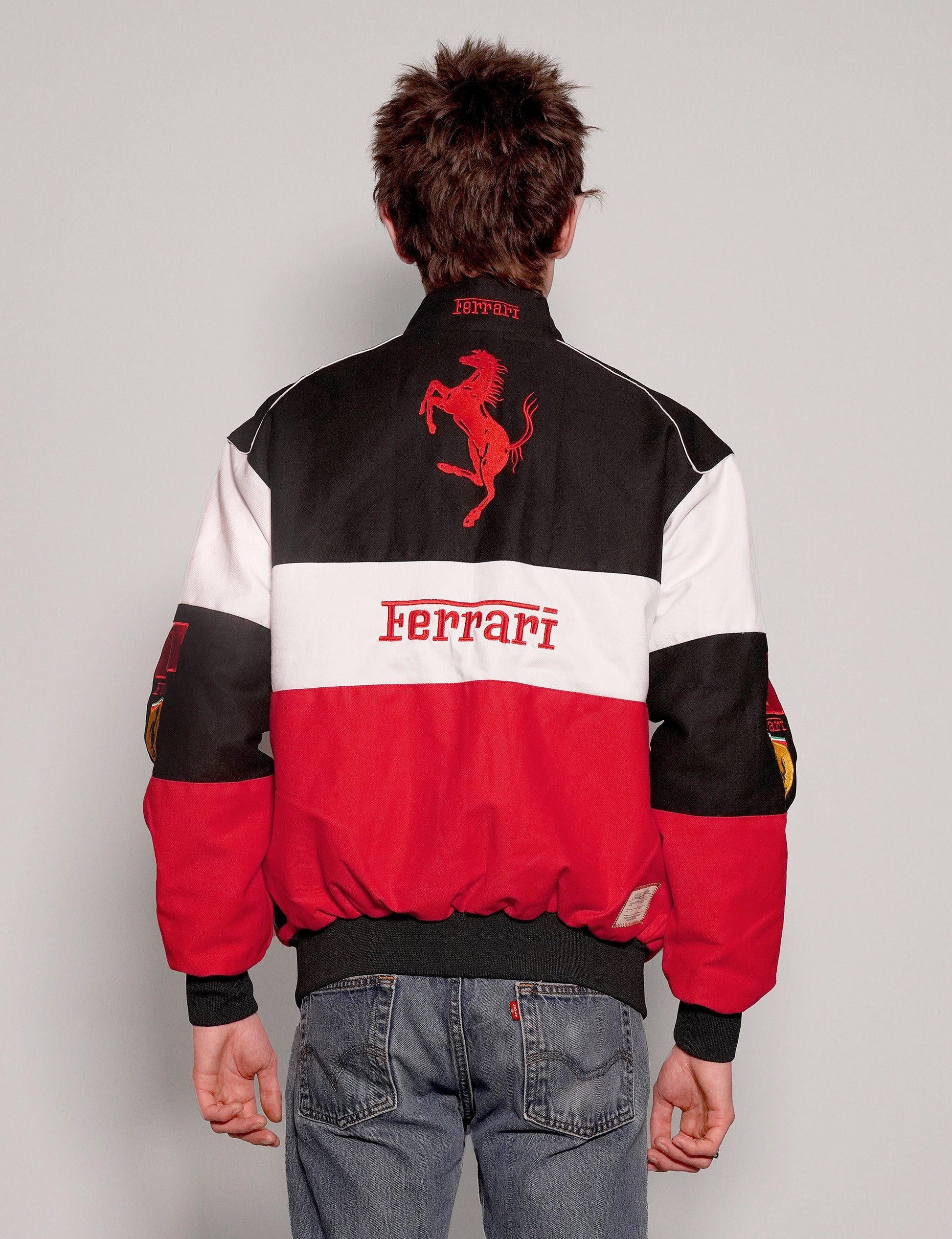 Red Racing Jacket Vintage