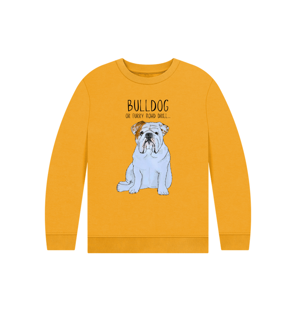 Bulldog Power Kids Sweatshirt for Playtime