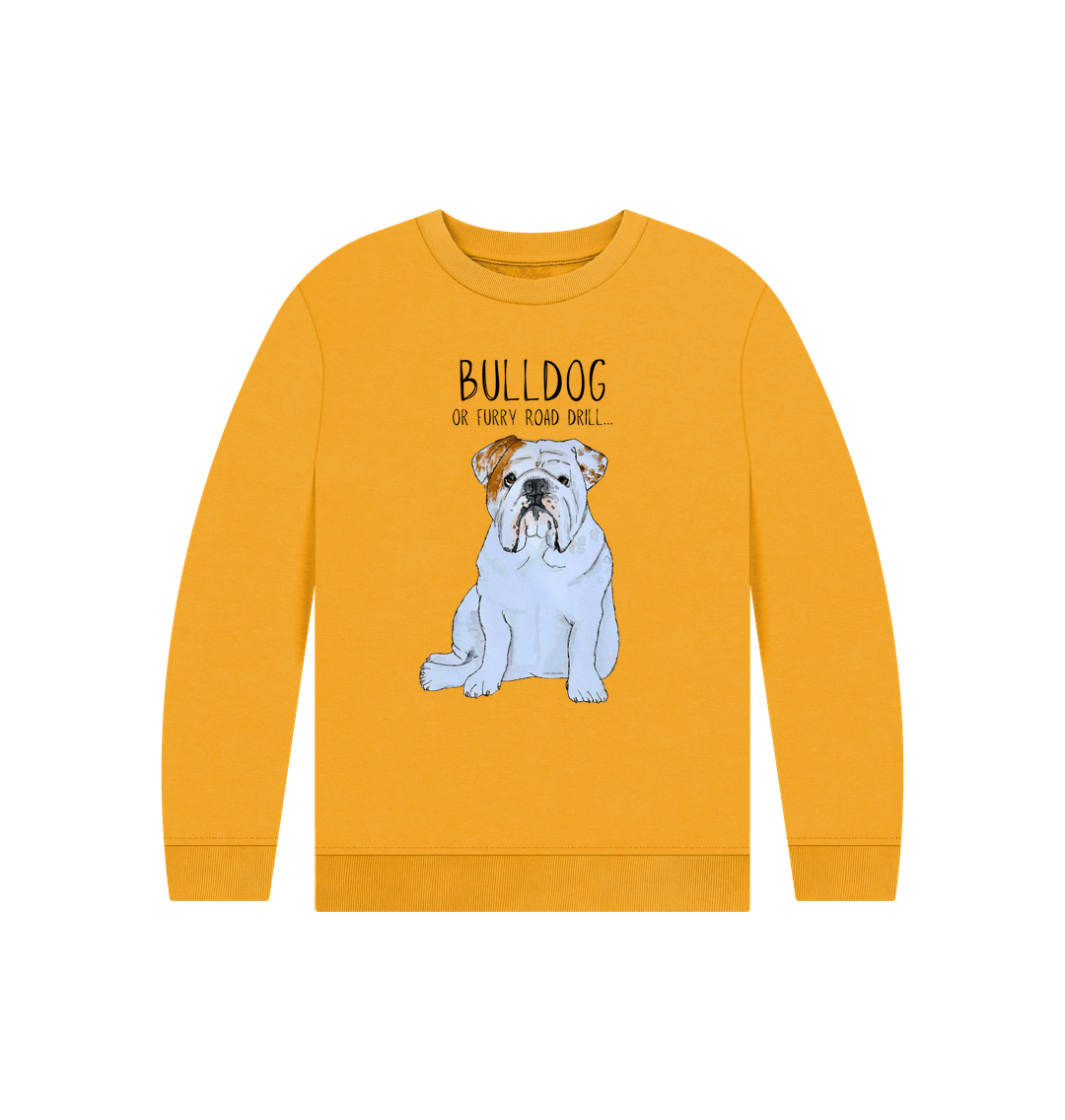 Bulldog Power Kids Sweatshirt for Playtime