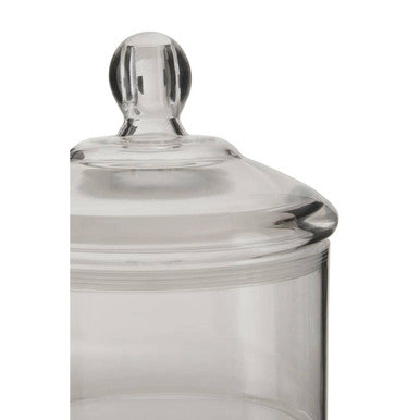 Transparent Round Jar 800ml