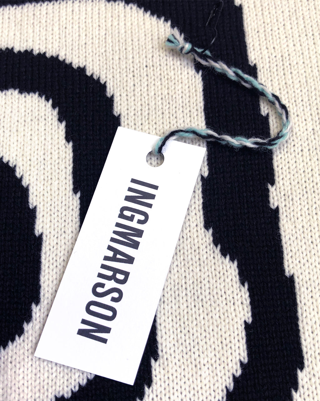 Organic Stripes Wool and Cashmere Scarf