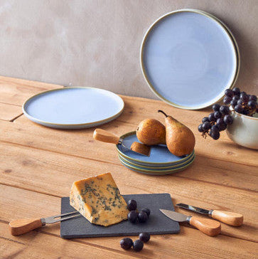 Slate Board and 4 Piece Cheese Knife Set