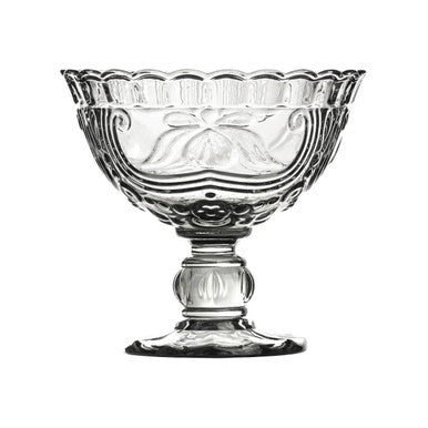 Smoked Glass Sundae Dish