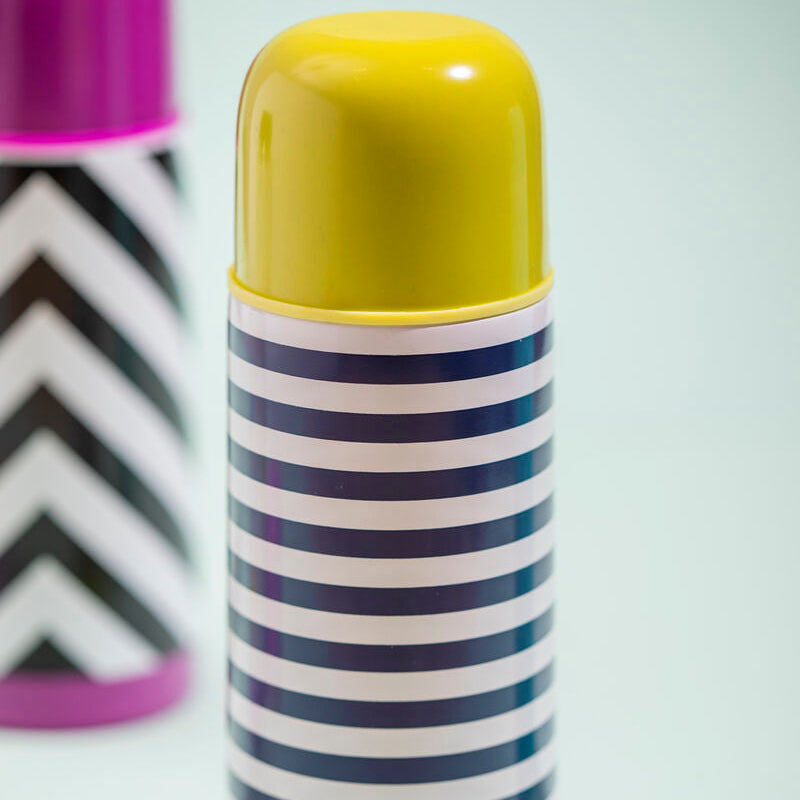 Stripe 350ml Vacuum Flask