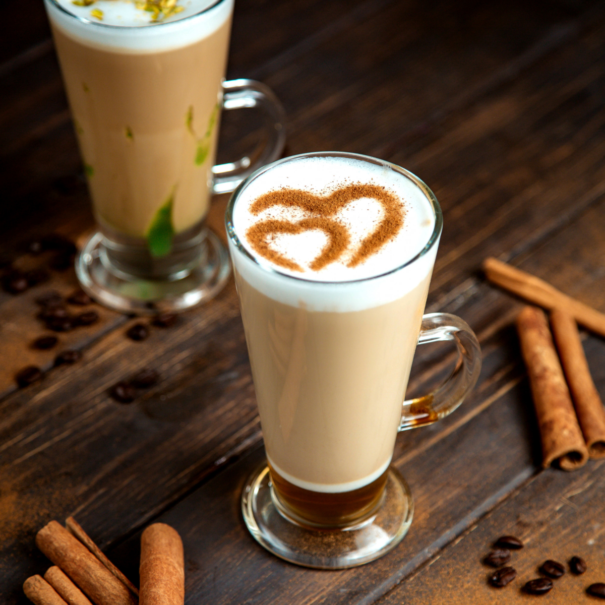 Latte Glasses Set of 4