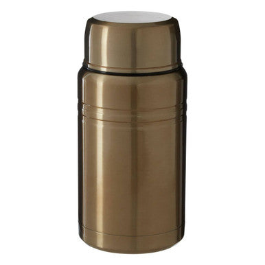 Gold Finish Food Flask