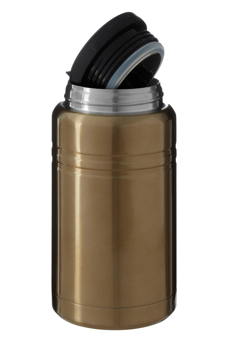 Gold Finish Food Flask