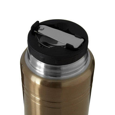Gold Finish Food Flask