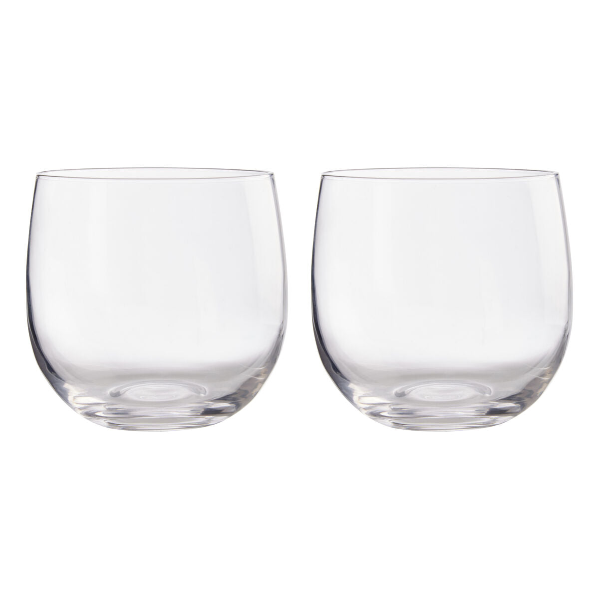 Set of 2 Glass Tumblers