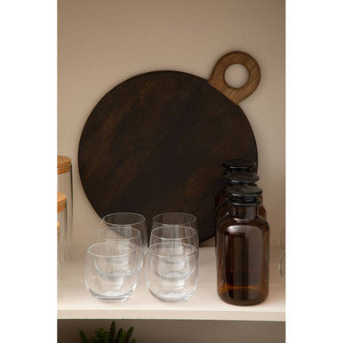 Set of 2 Glass Tumblers