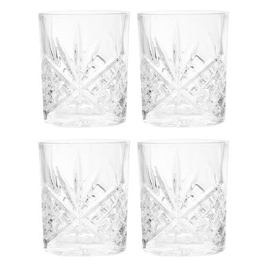 Set of 4 Crystal Tumblers