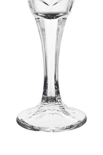 Set of 4 Crystal Champagne Glasses