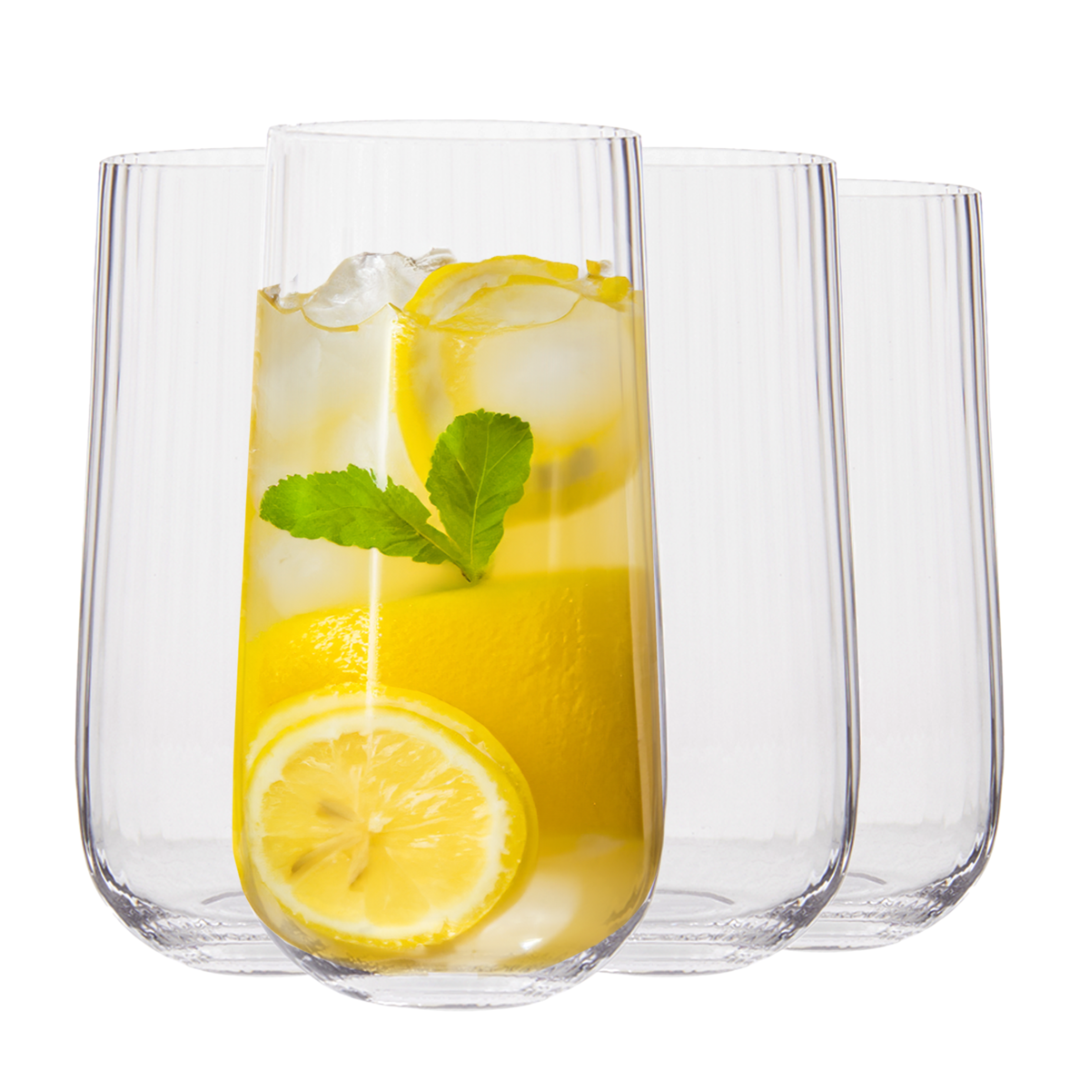 Set of Four Hi Ball Glasses