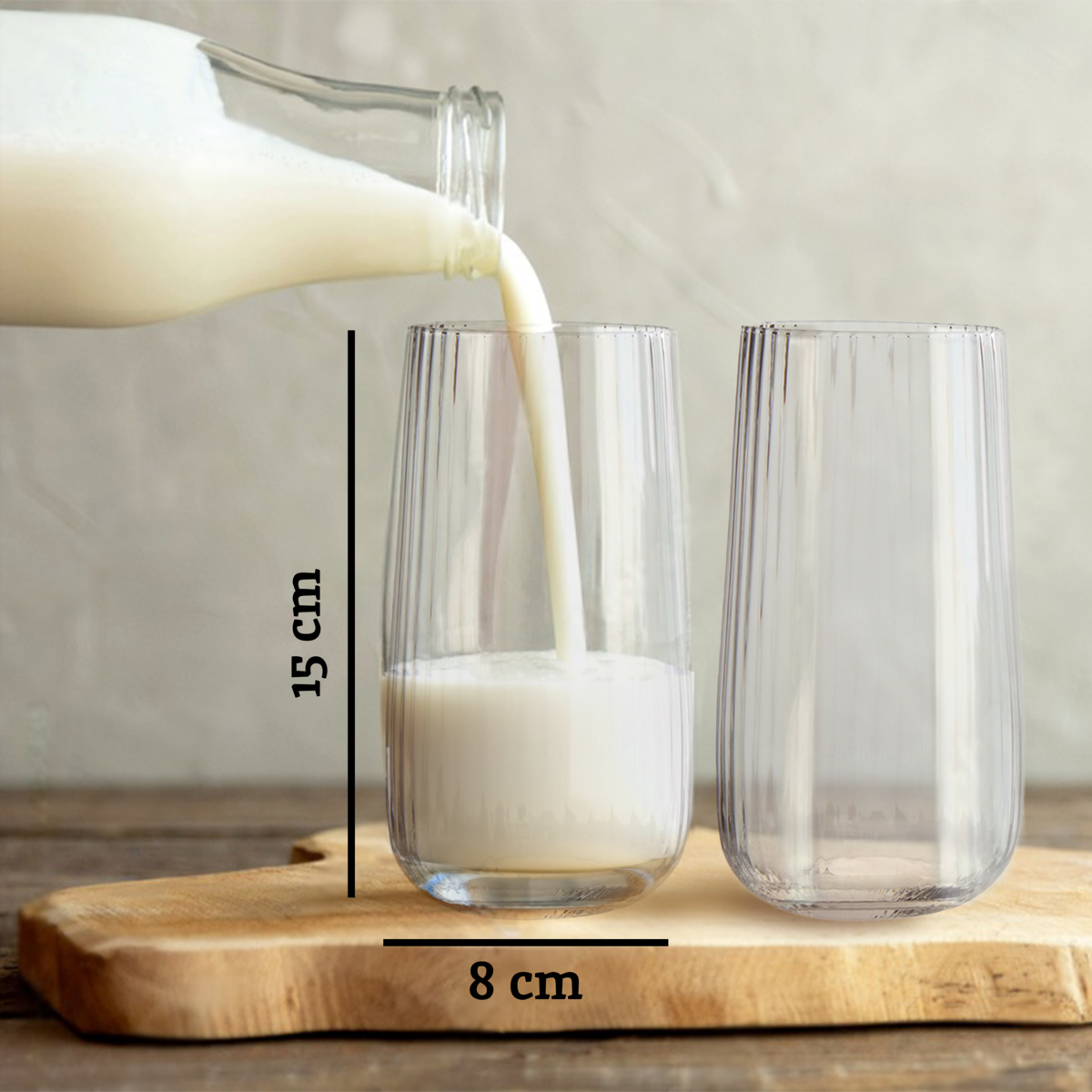 Set of Four Hi Ball Glasses