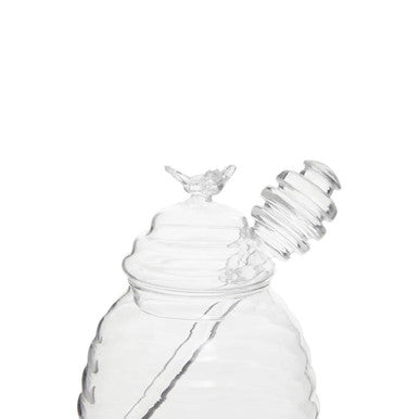Glass Honey Jar with Dipper