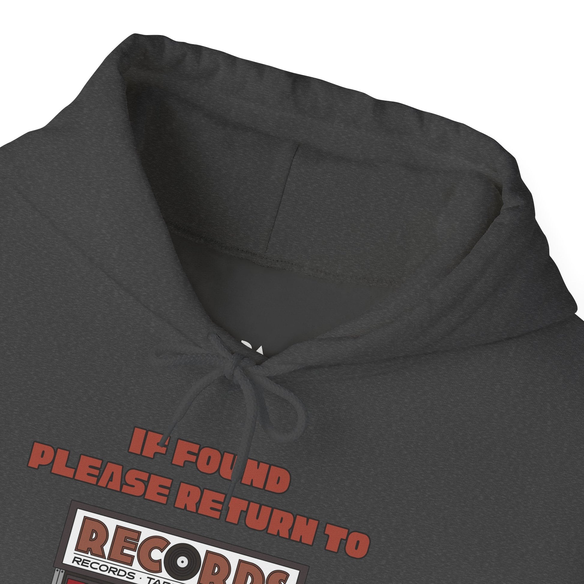 If Found Please Return to the Record Store Mens Hoodie