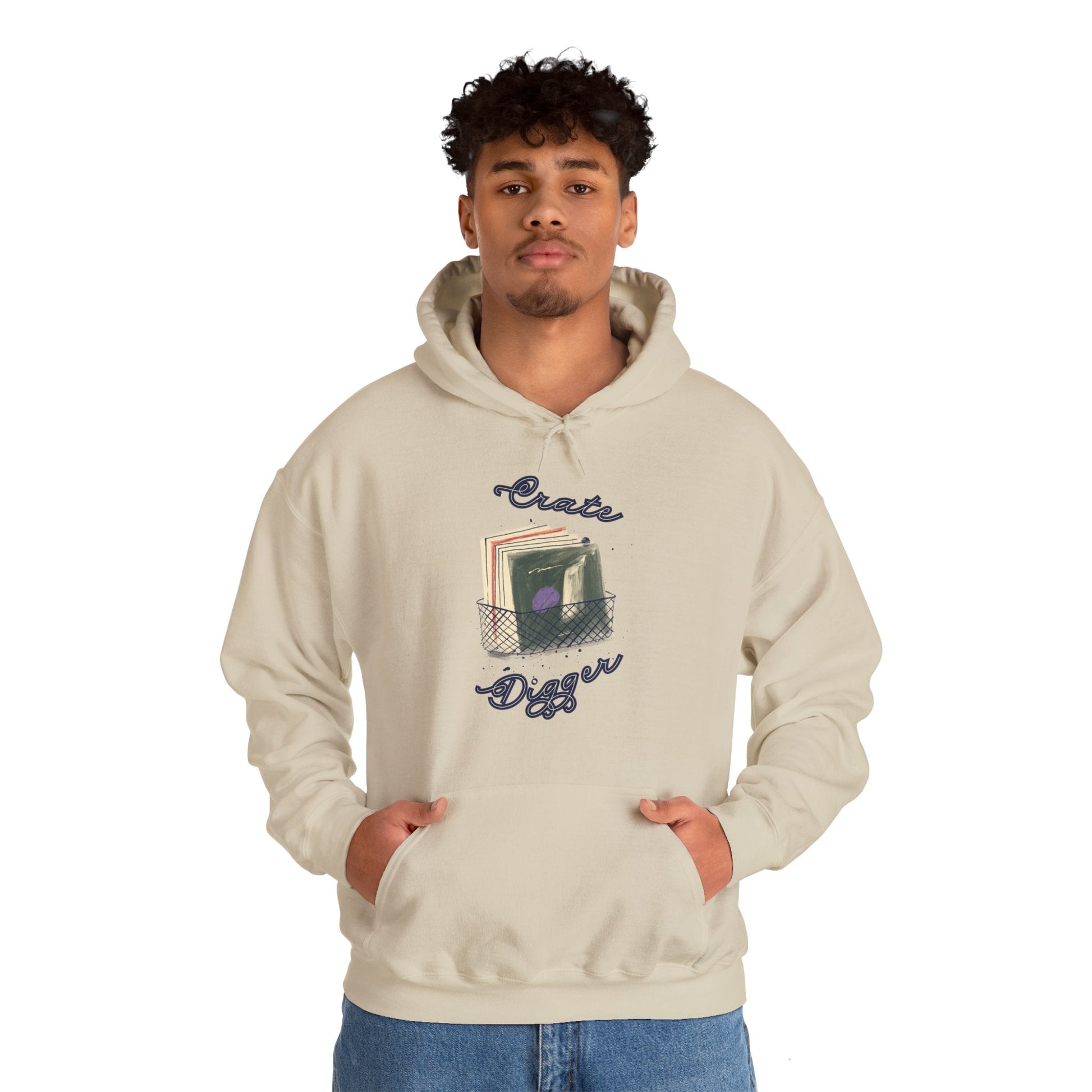 Crate Digger Men's Hoodie