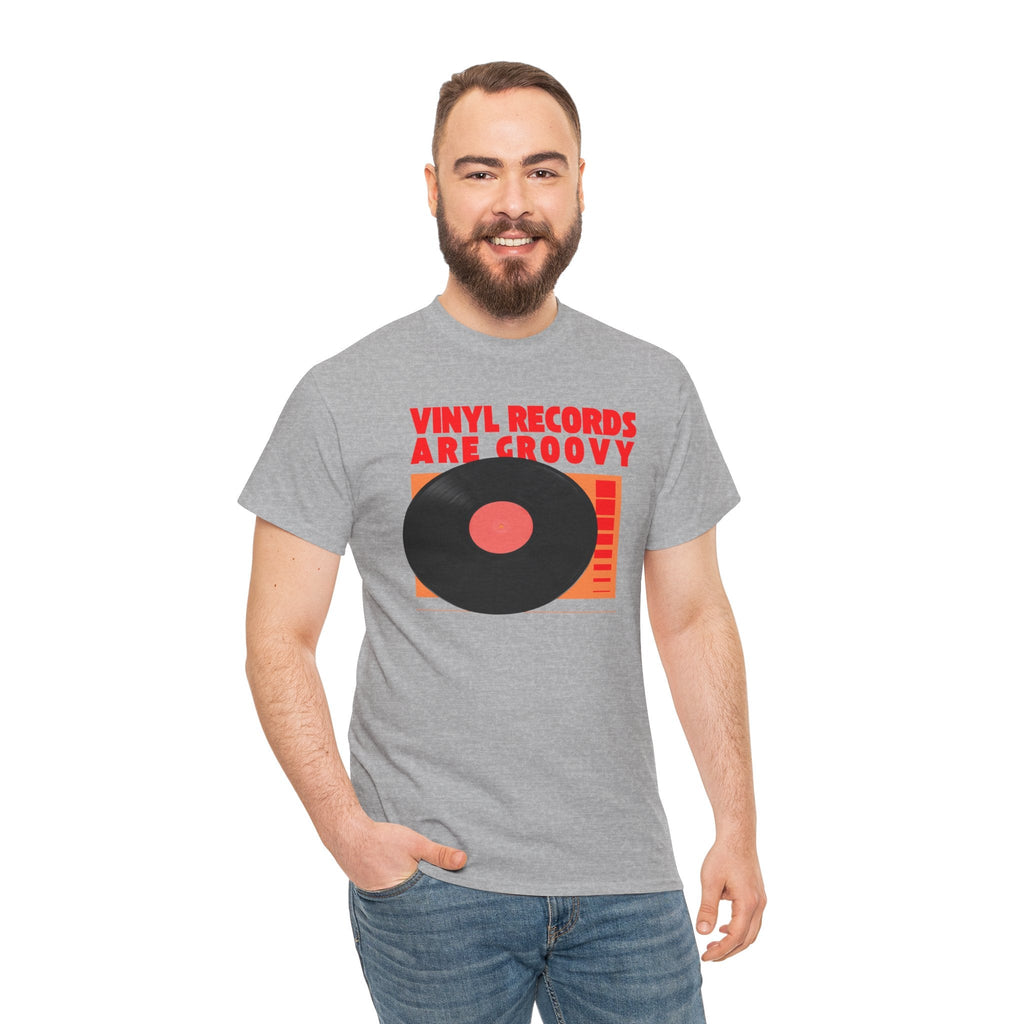 Vinyl Records Are Groovy Bold T-Shirt