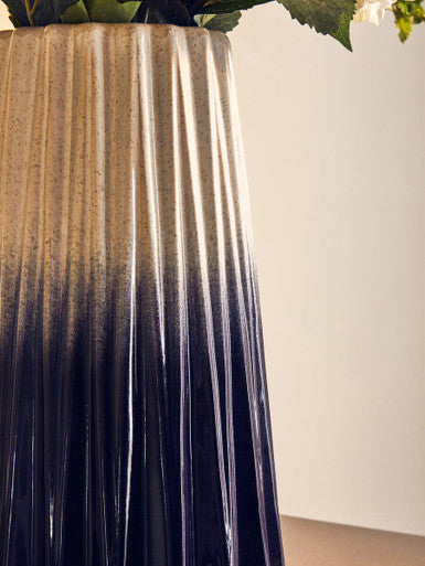 Small Ombre Vase in Blue