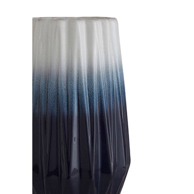 Small Ombre Vase in Blue