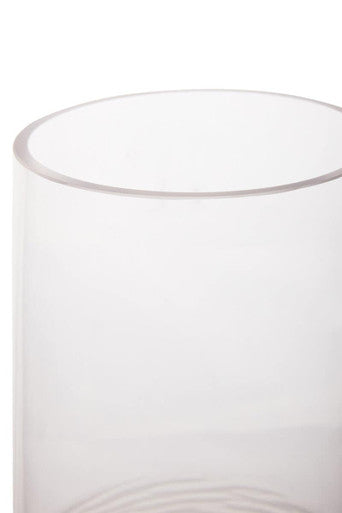 Small Textured Ombre Glass Vase