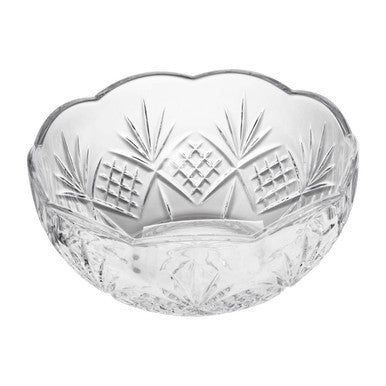 Crystal Bowl with Textured Detail