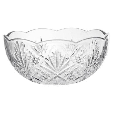 Crystal Bowl with Textured Detail