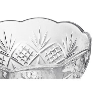 Crystal Bowl with Textured Detail