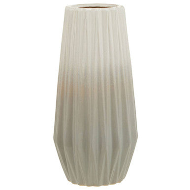 Large Grey Ombre Vase