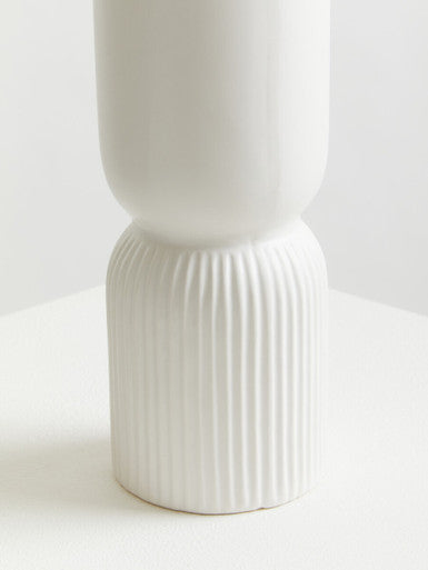 White Ceramic Vase
