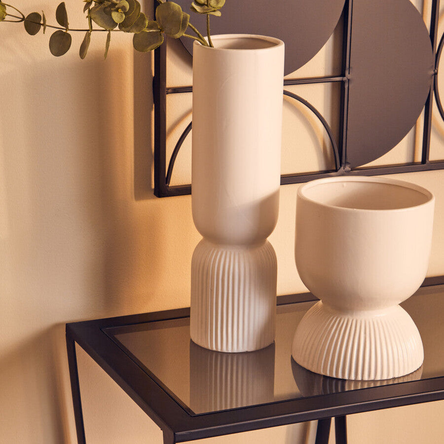 White Ceramic Vase