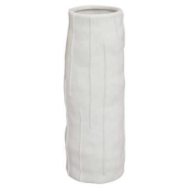 White Large Ceramic Vase
