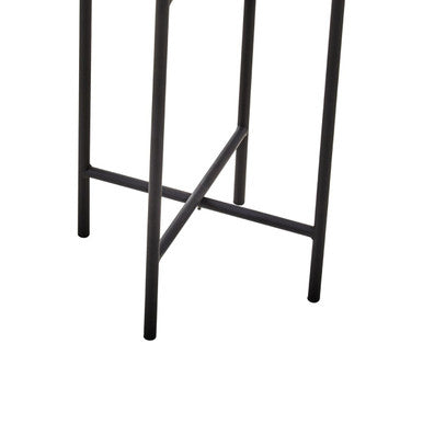 Large Grey and Black Floor Standing Planter
