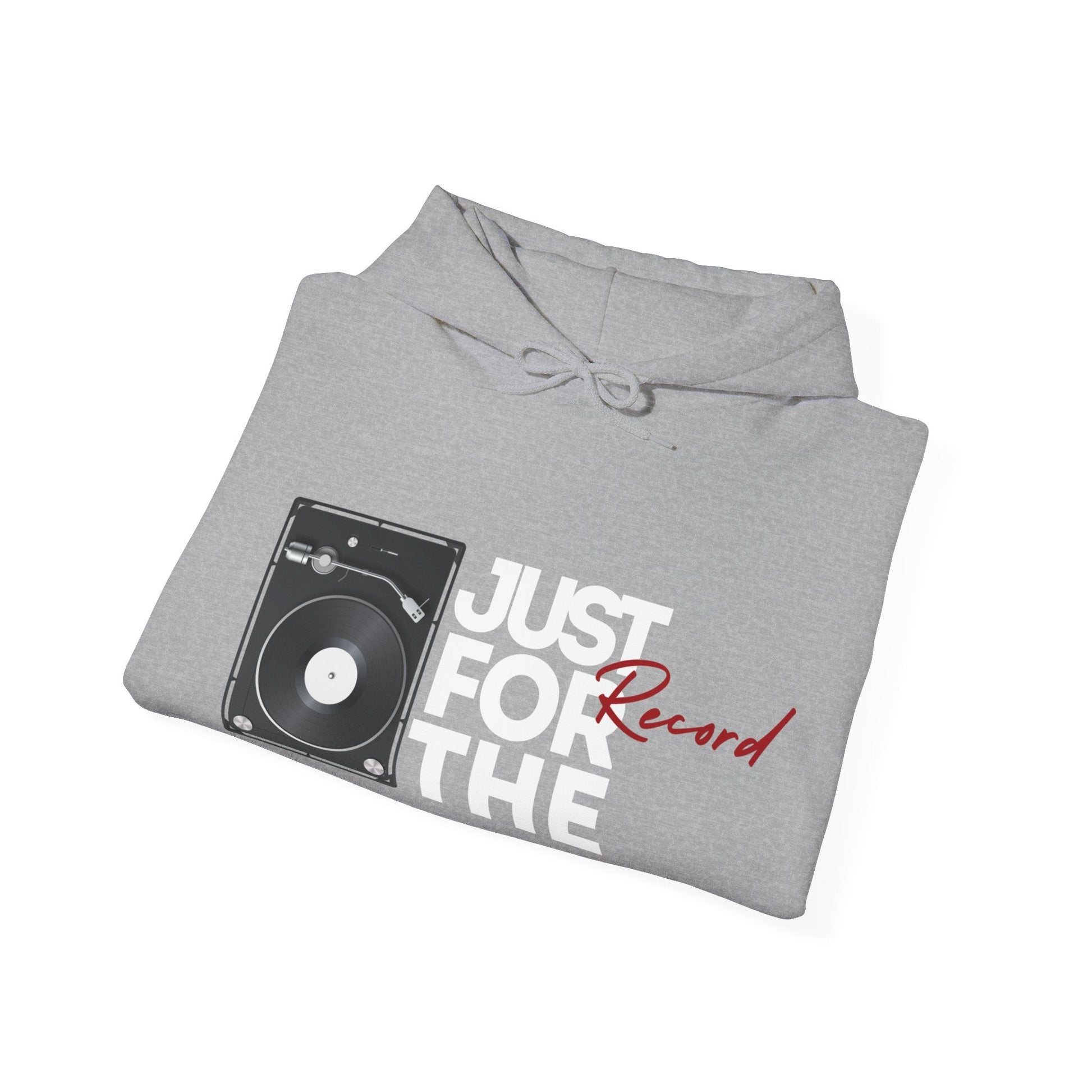 Just for the Record Mens Hoodie